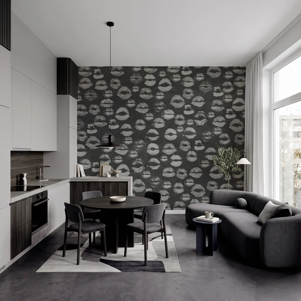 Kussen in verweerde afdrukken — interieur 3