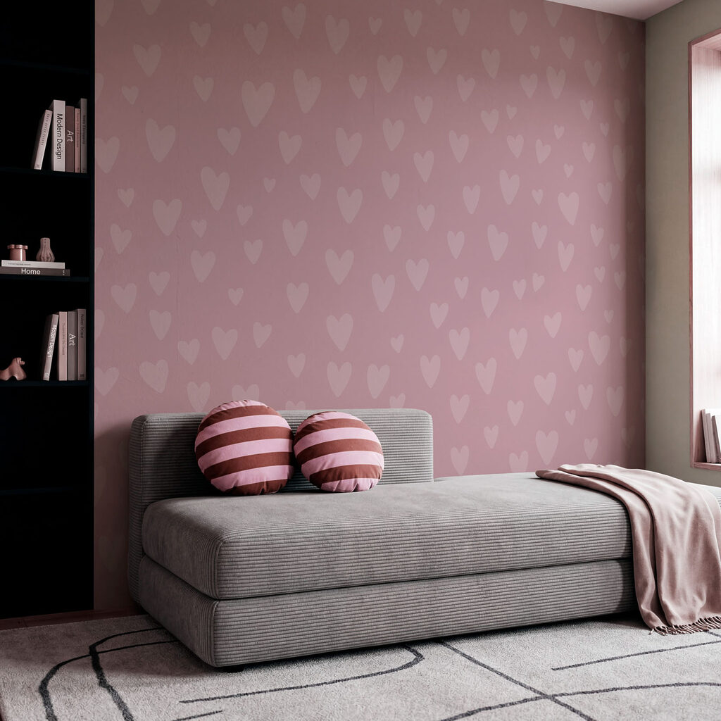 Hartjes in zachte herhaling — interieur 3