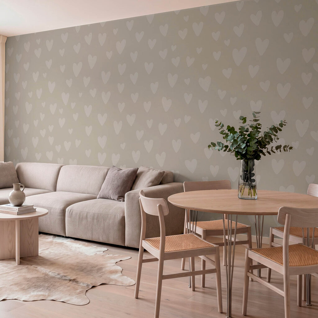 Hartjes in zachte herhaling — interieur 1
