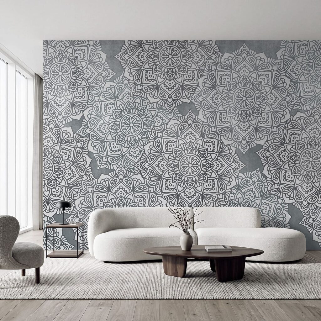 Kanten rozetten in lagen — interieur 2