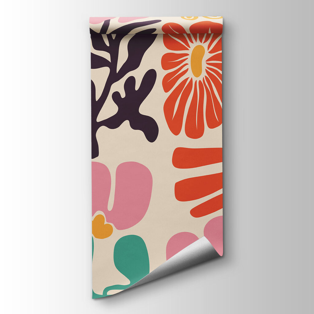 Tropische bloemen als knipsels — productweergave
