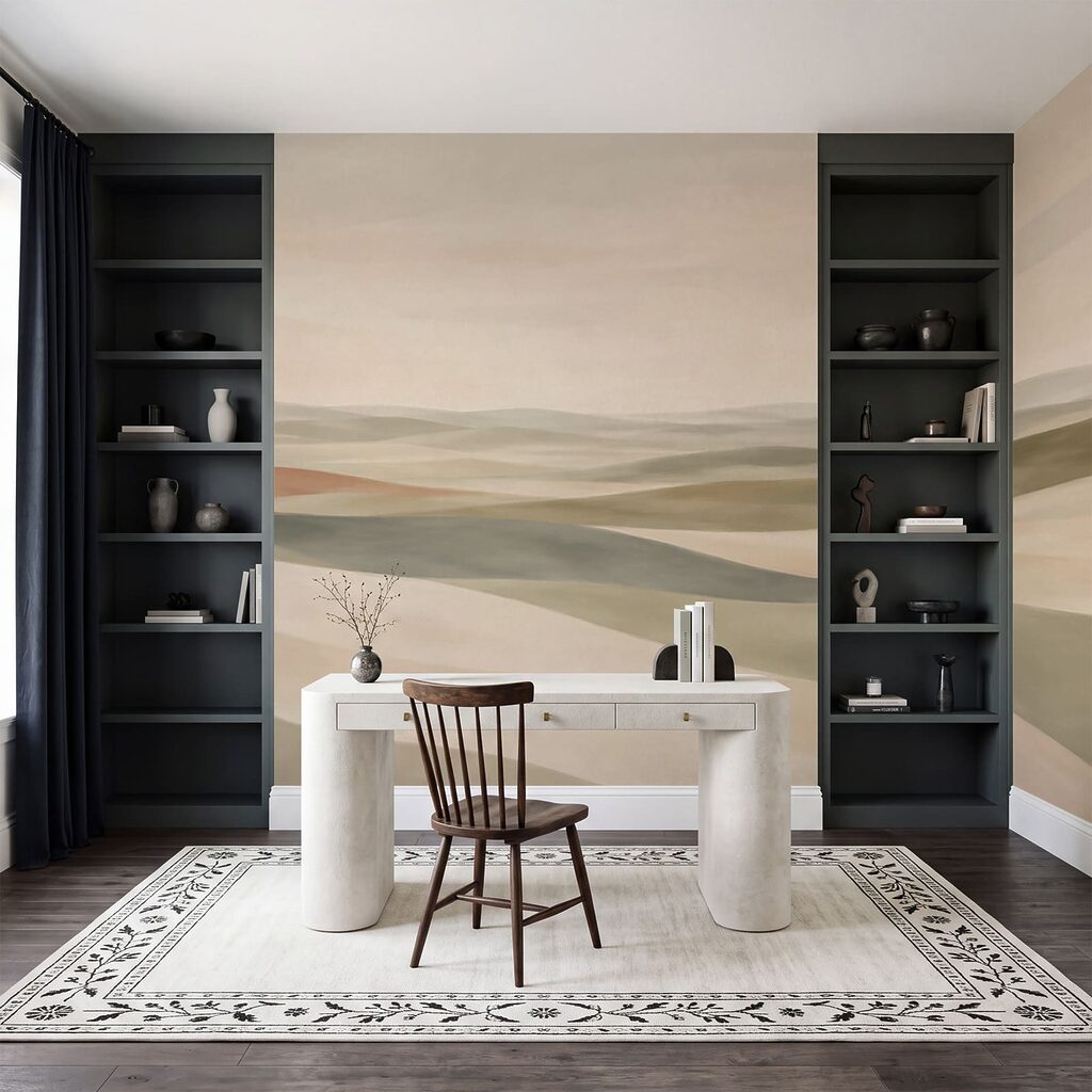 Verre velden in kleurlagen — interieur 5