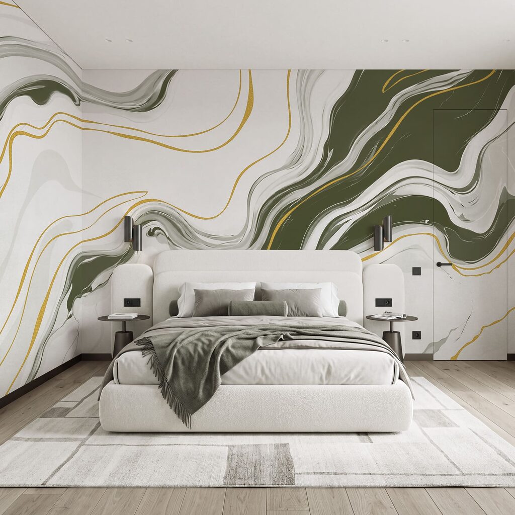 Goudlijnen langs vloeiende aders — interieur 1