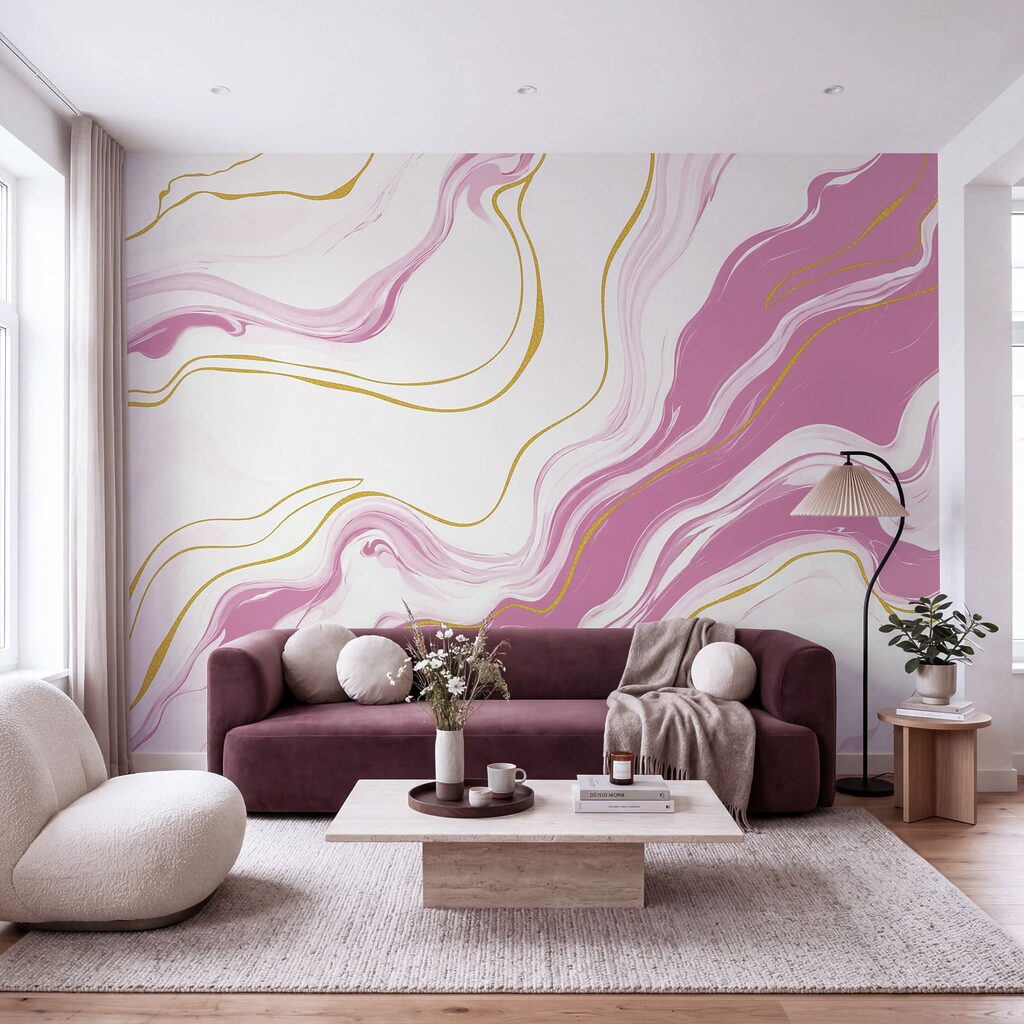 Goudlijnen langs vloeiende aders — interieur 3