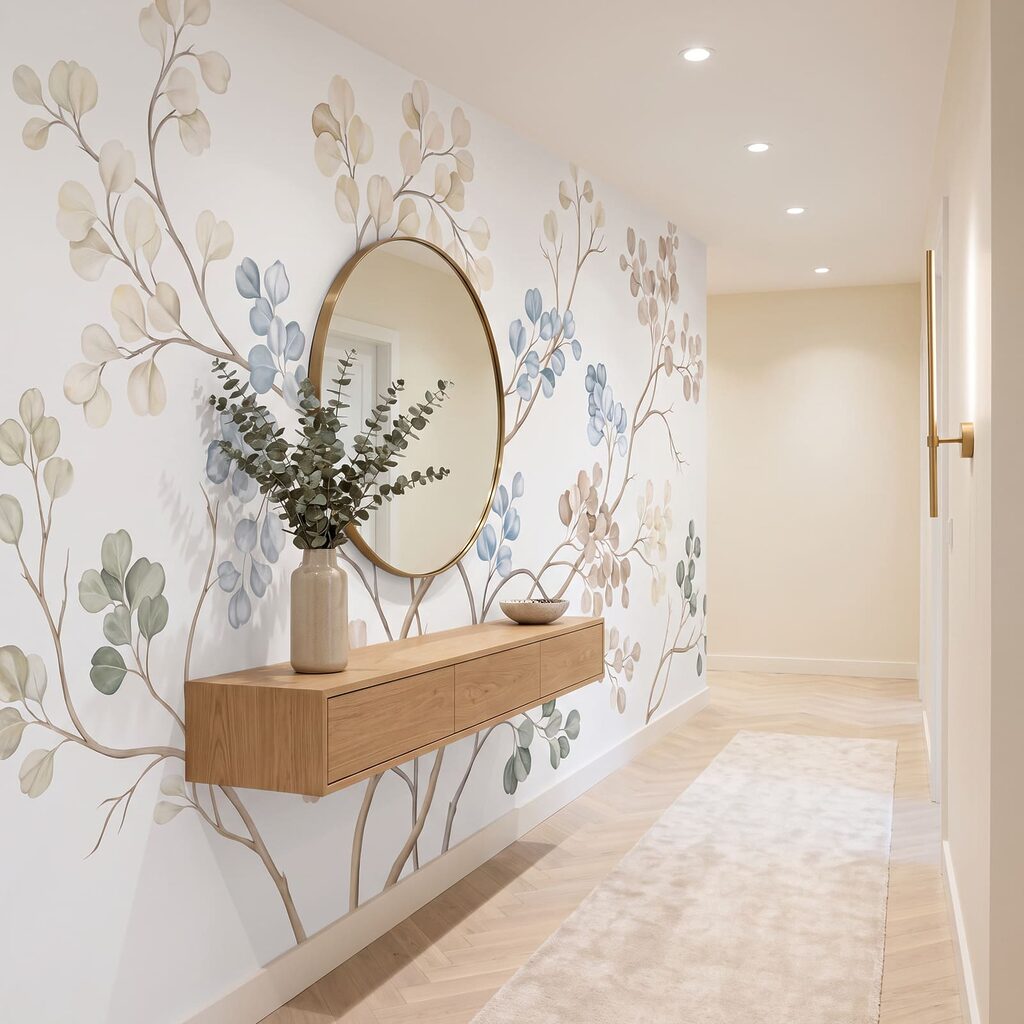 Boom met bladeren en takken — interieur 4