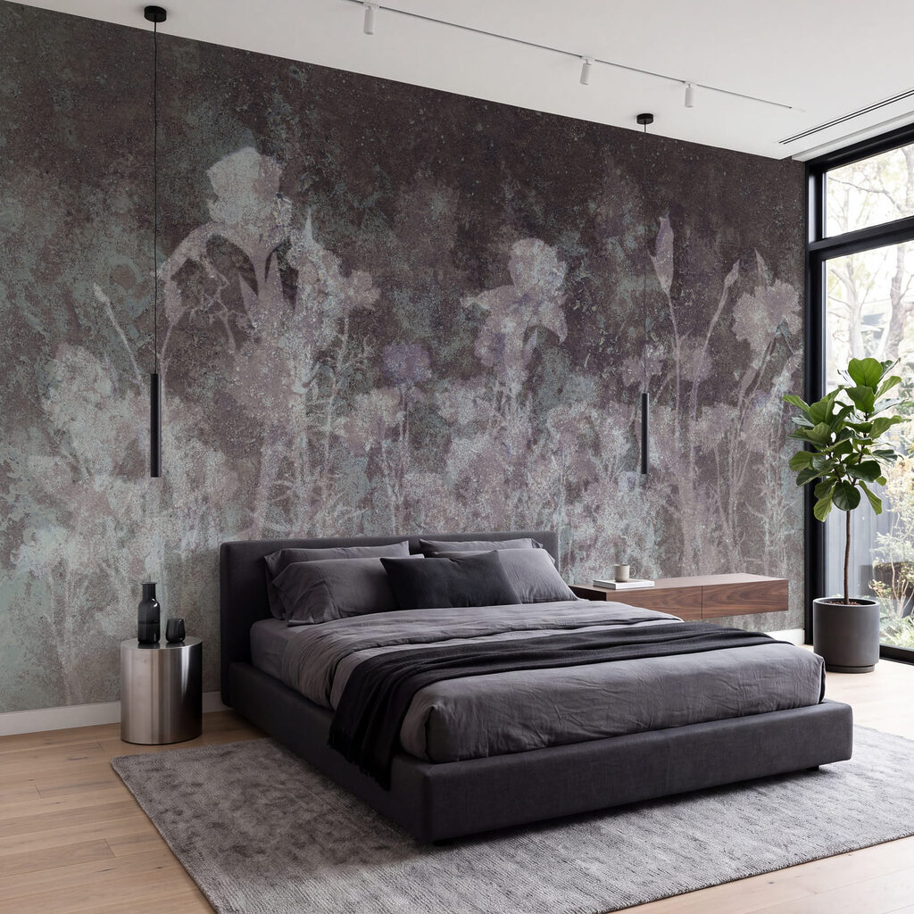 Verfijnde bloemen in zachte tinten — interieur 1