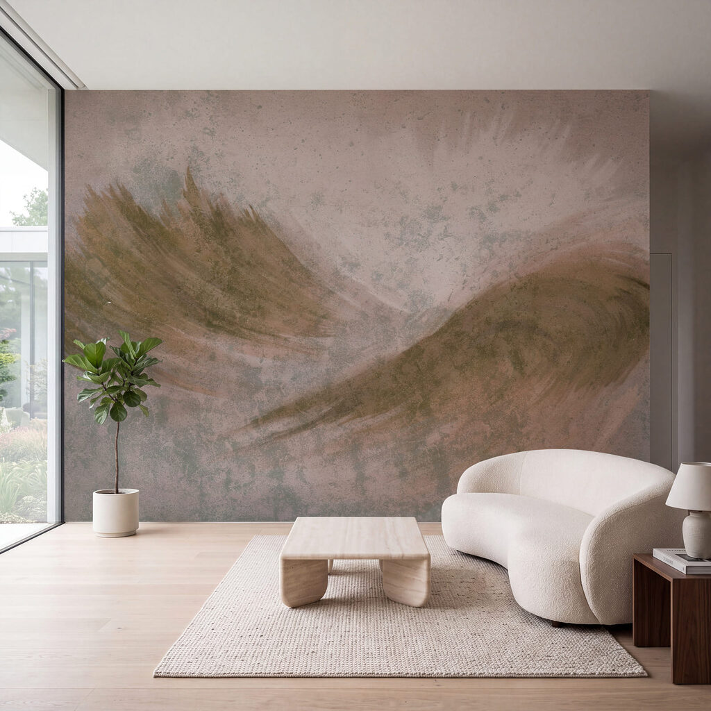 Schilderij van een golf — interieur 1