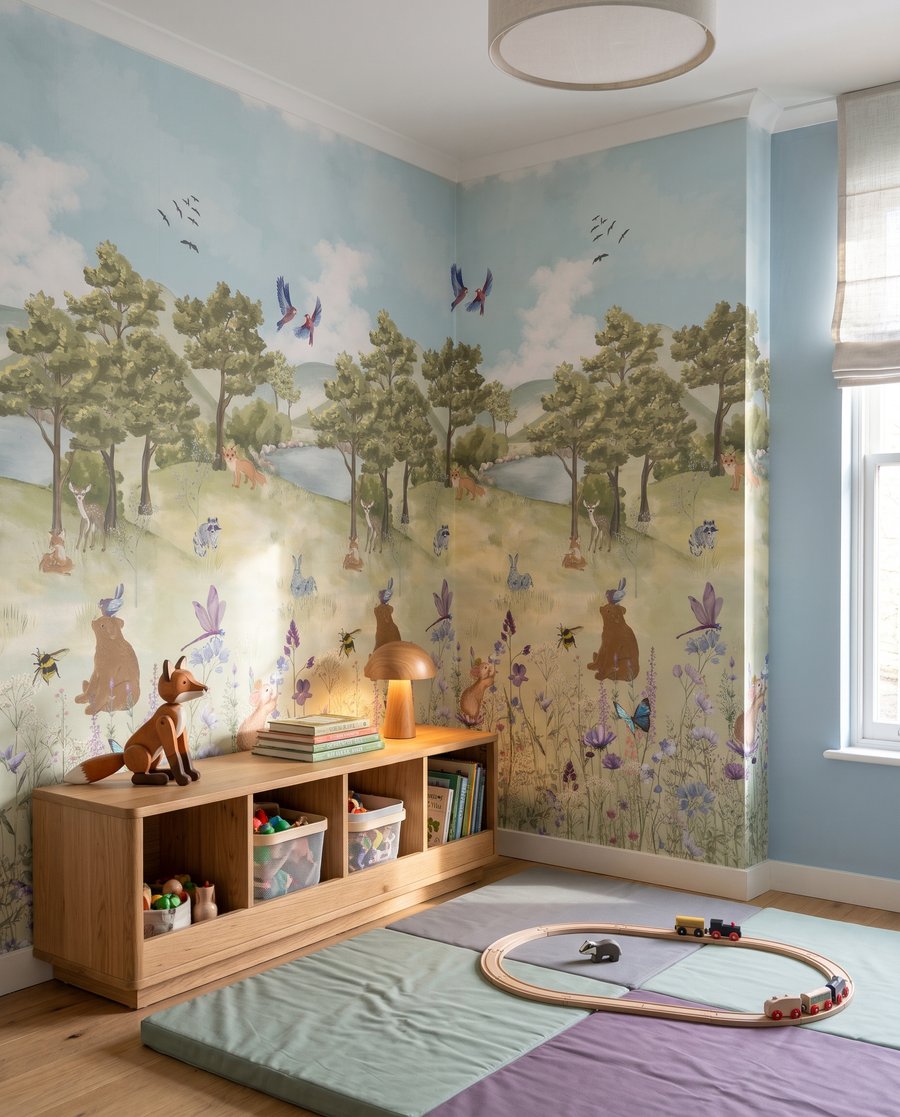 Bosvriendjes tussen veldbloemen — interieur 2