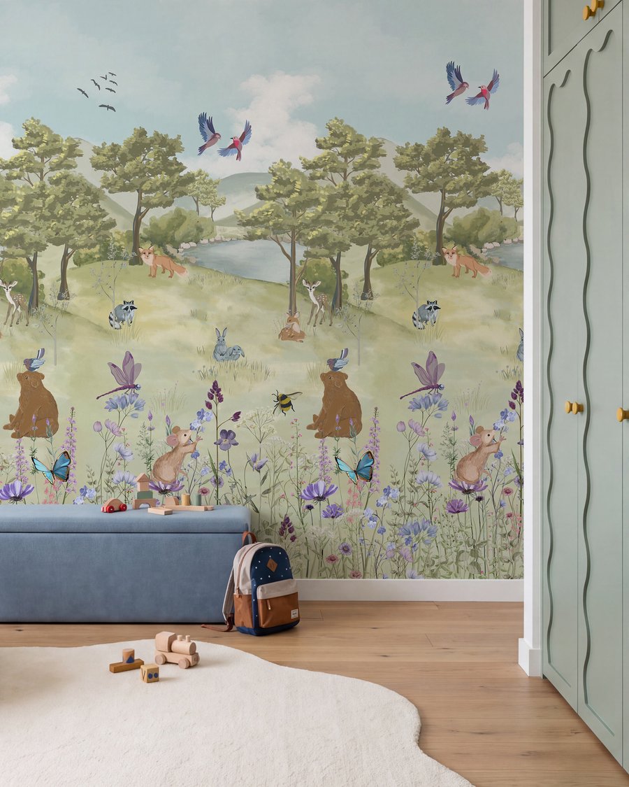 Bosvriendjes tussen veldbloemen — interieur 3
