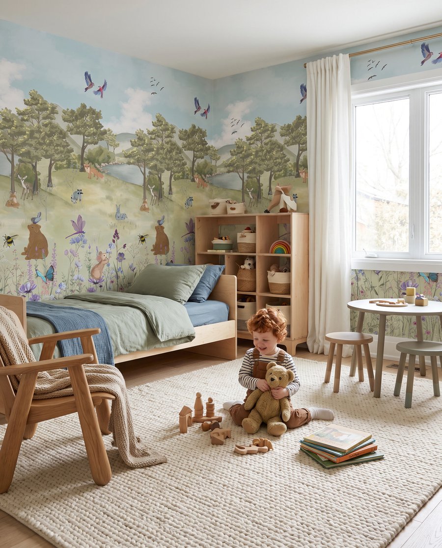 Bosvriendjes tussen veldbloemen — interieur 5