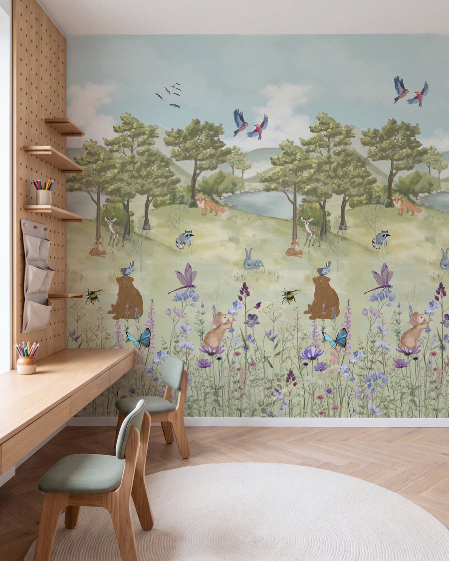 Bosvriendjes tussen veldbloemen — interieur 7
