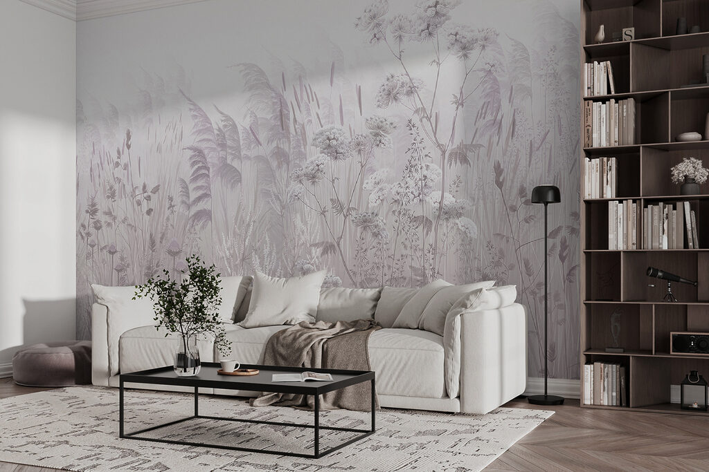 Bloemen vervagen bovenaan — interieur 11