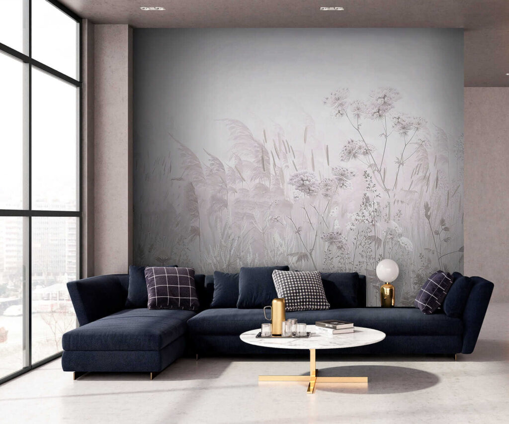 Bloemen vervagen bovenaan — interieur 7