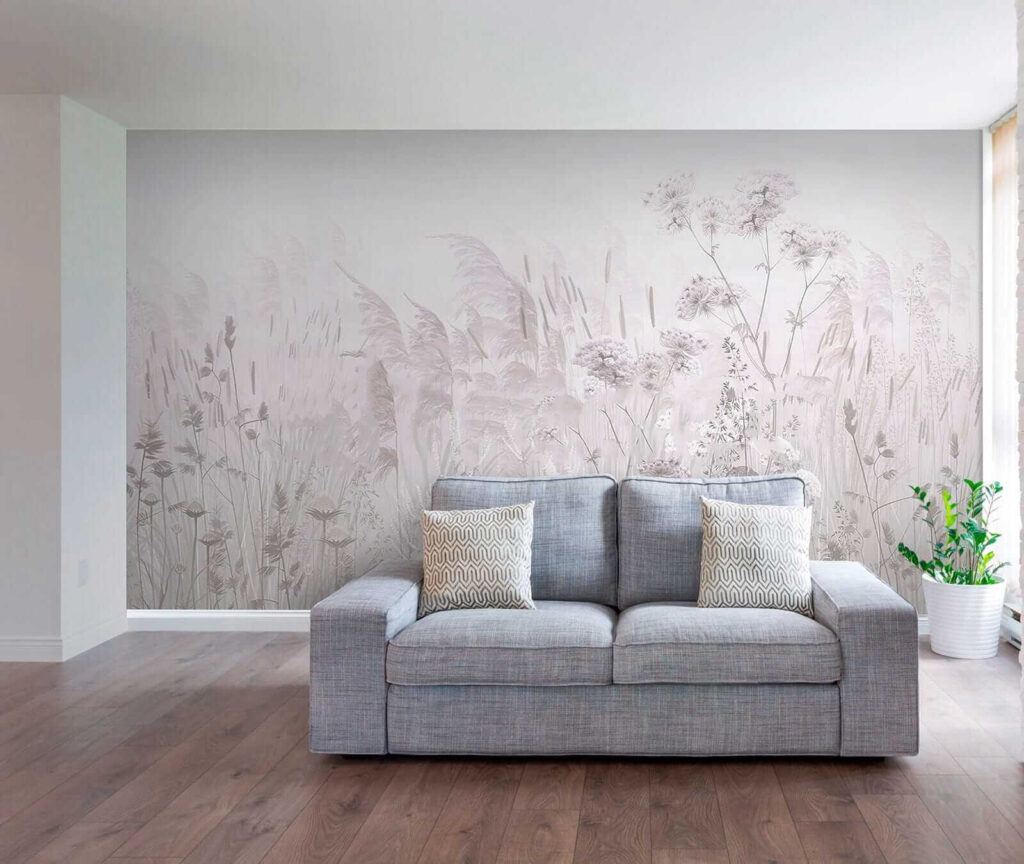 Bloemen vervagen bovenaan — interieur 8