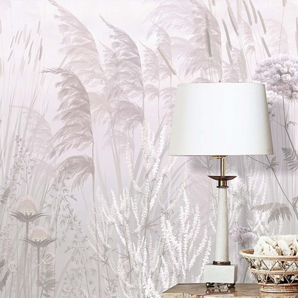 Bloemen vervagen bovenaan — interieur 1