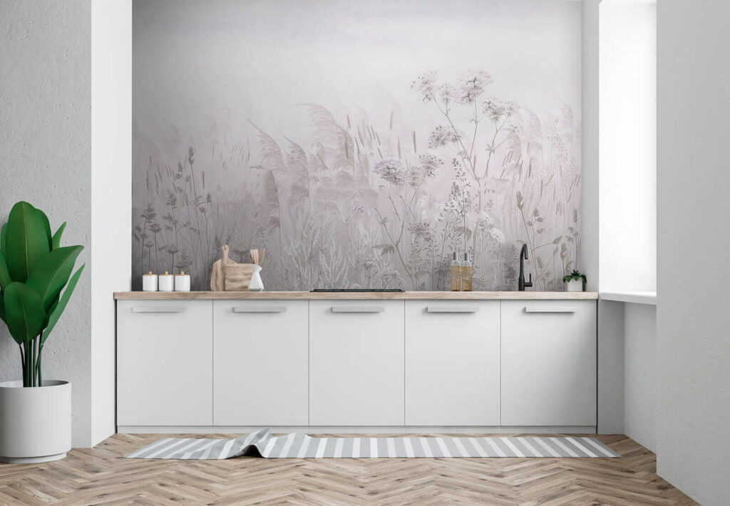 Bloemen vervagen bovenaan — interieur 9