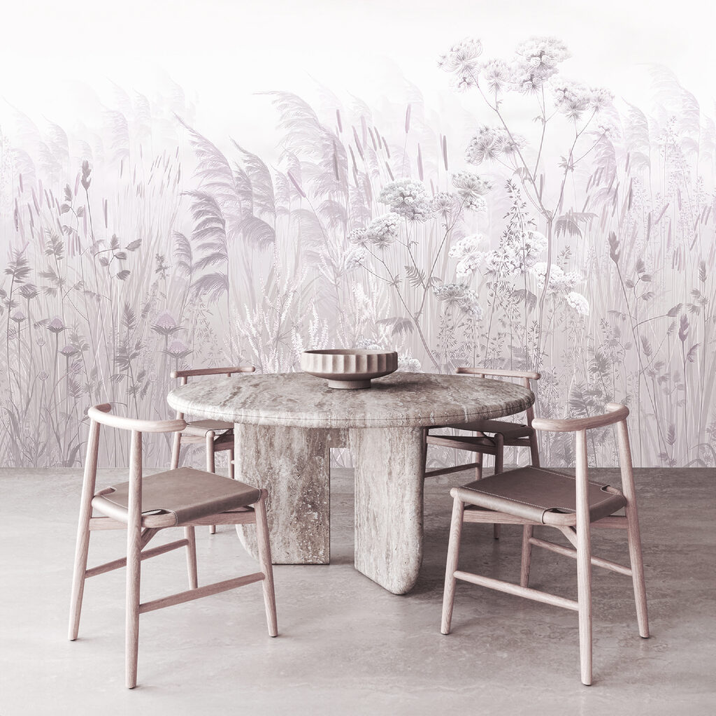 Bloemen vervagen bovenaan — interieur 12