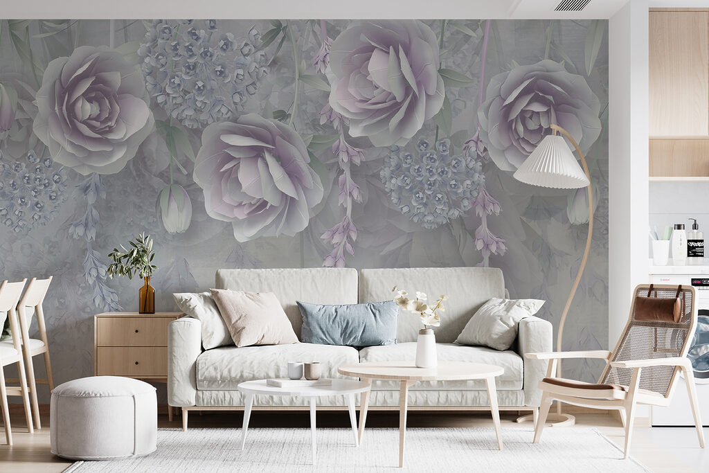 Grijze rozen hangen neer — interieur 3