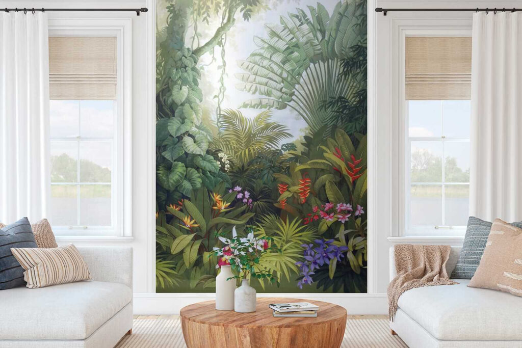 Bloeiende jungle in ochtendlicht — interieur 3