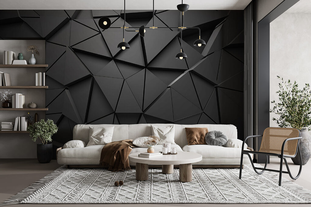 Zwarte facetten in dieptelagen — interieur 4