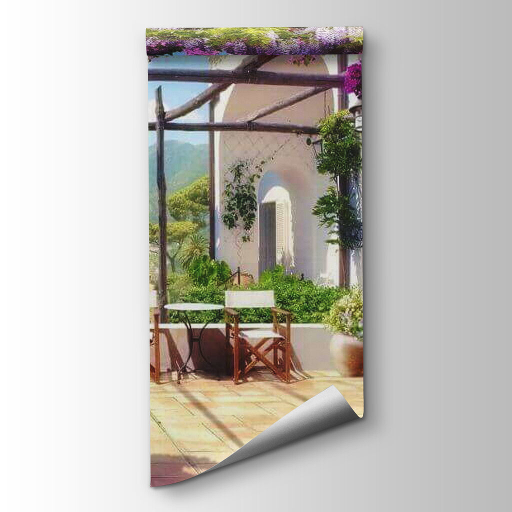 Onder de bloeiende pergola — productweergave