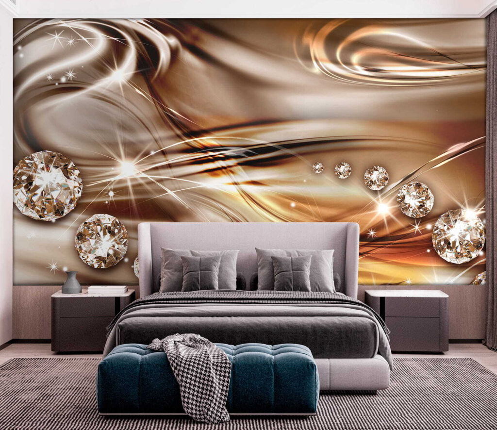 Elegante patronen met sprankelende elementen — interieur 4