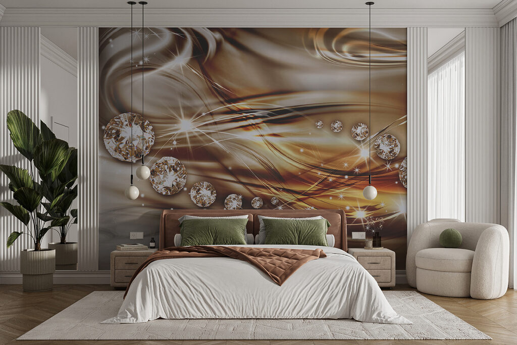 Elegante patronen met sprankelende elementen — interieur 11
