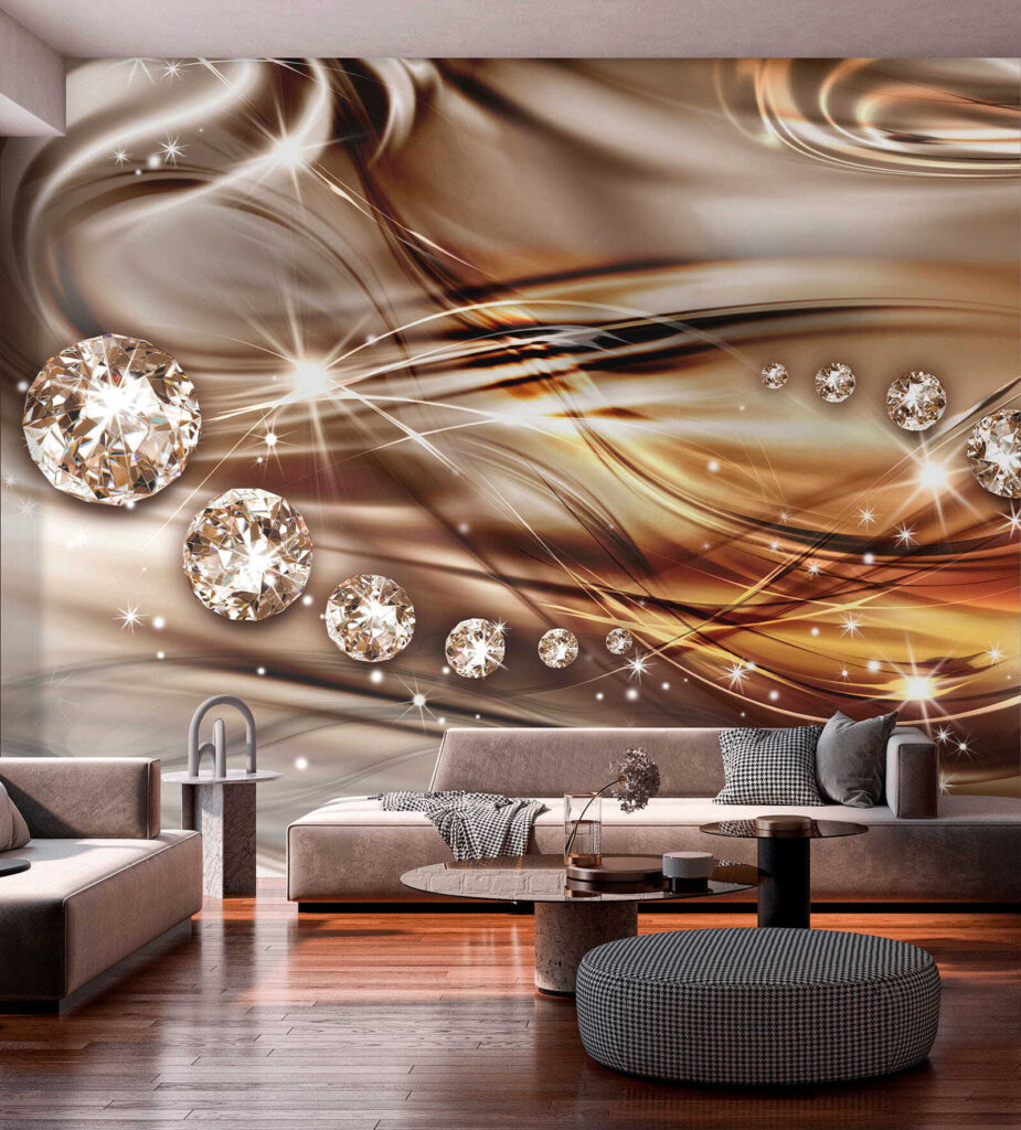 Elegante patronen met sprankelende elementen — interieur 6