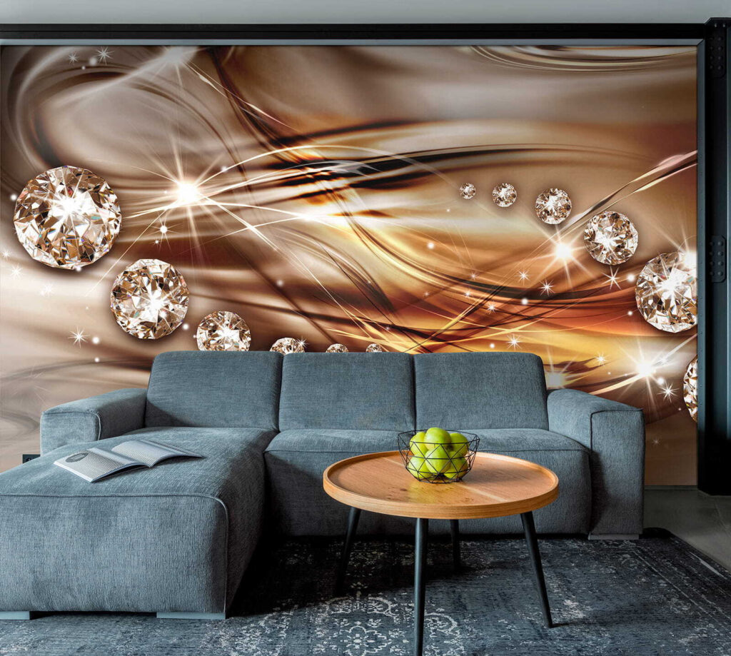 Elegante patronen met sprankelende elementen — interieur 7
