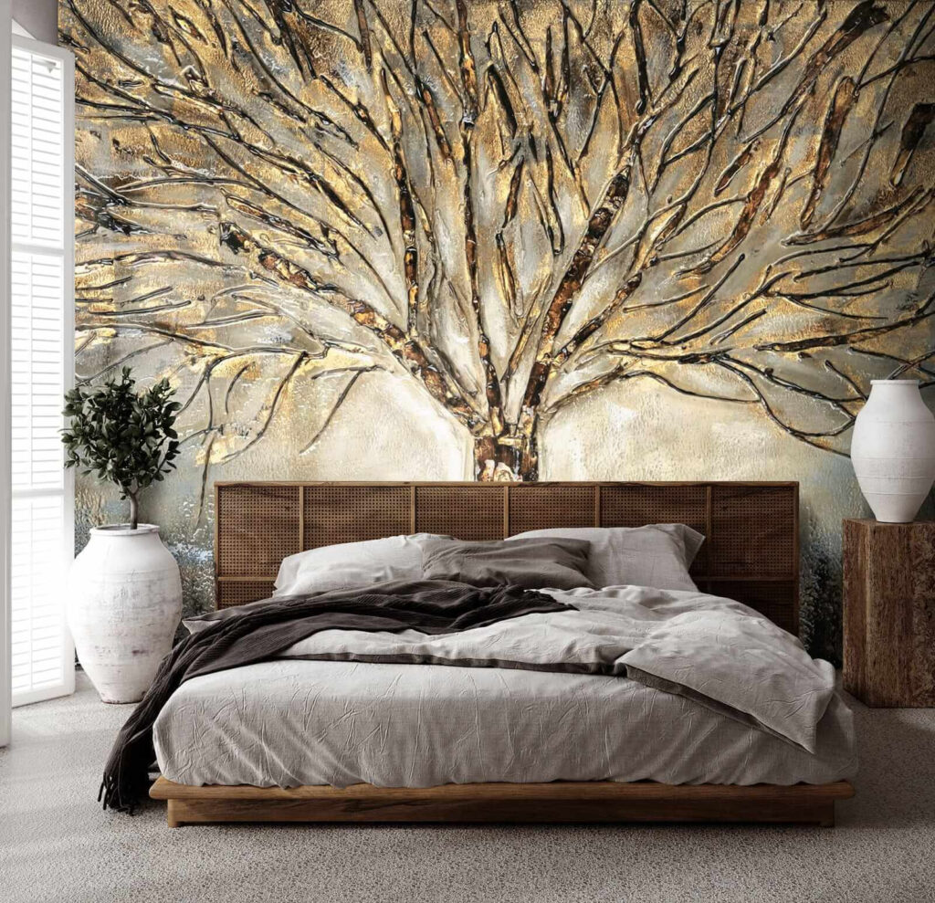 Boom met gouden contouren — interieur 2