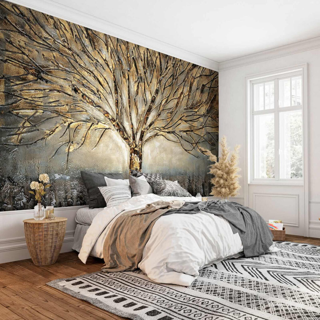 Boom met gouden contouren — interieur 3