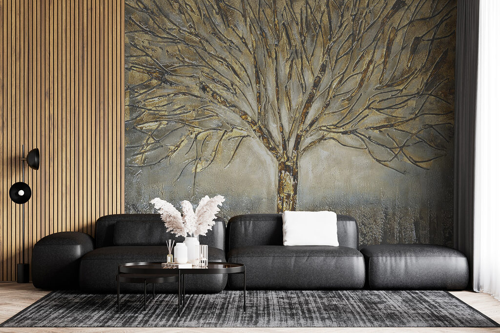 Boom met gouden contouren — interieur 11