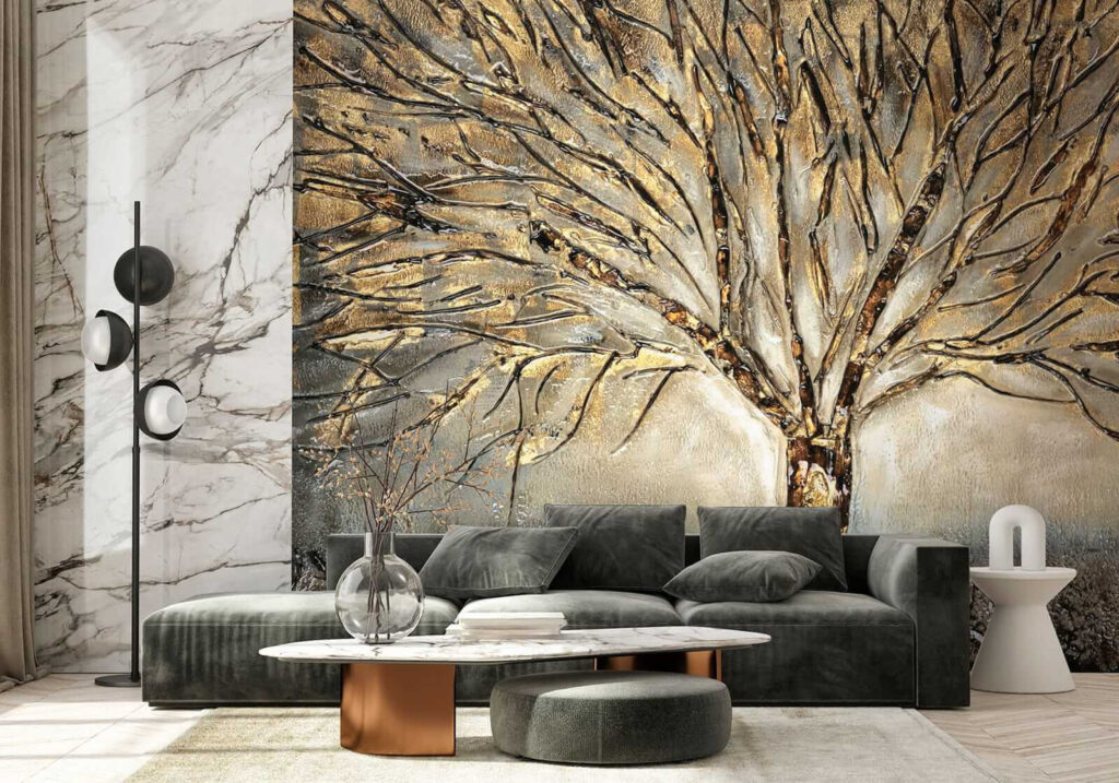 Boom met gouden contouren — interieur 6