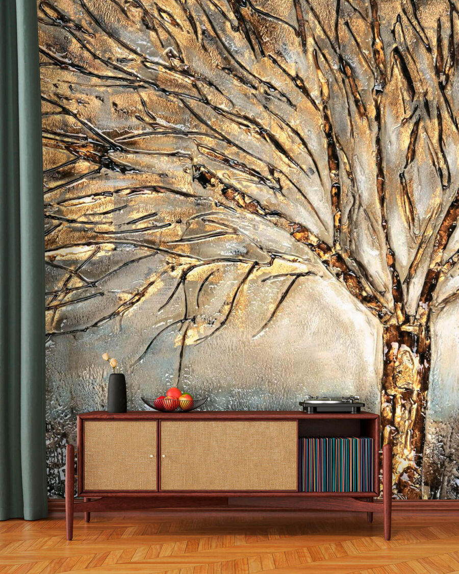 Boom met gouden contouren — interieur 7