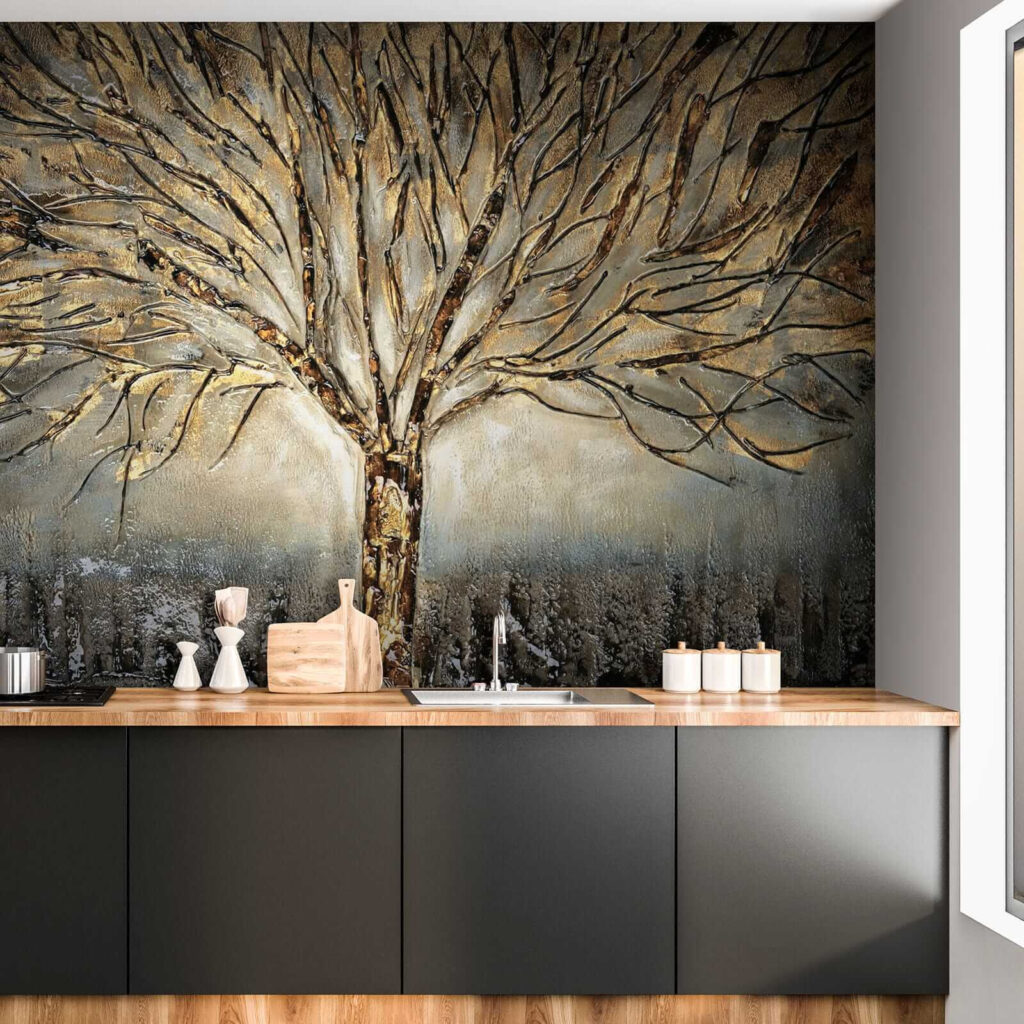 Boom met gouden contouren — interieur 8