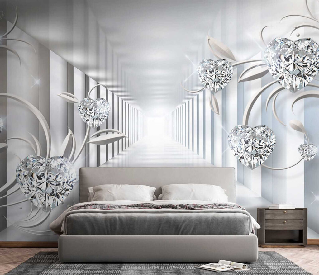 Fonkelende bollen in zuilengang — interieur 6