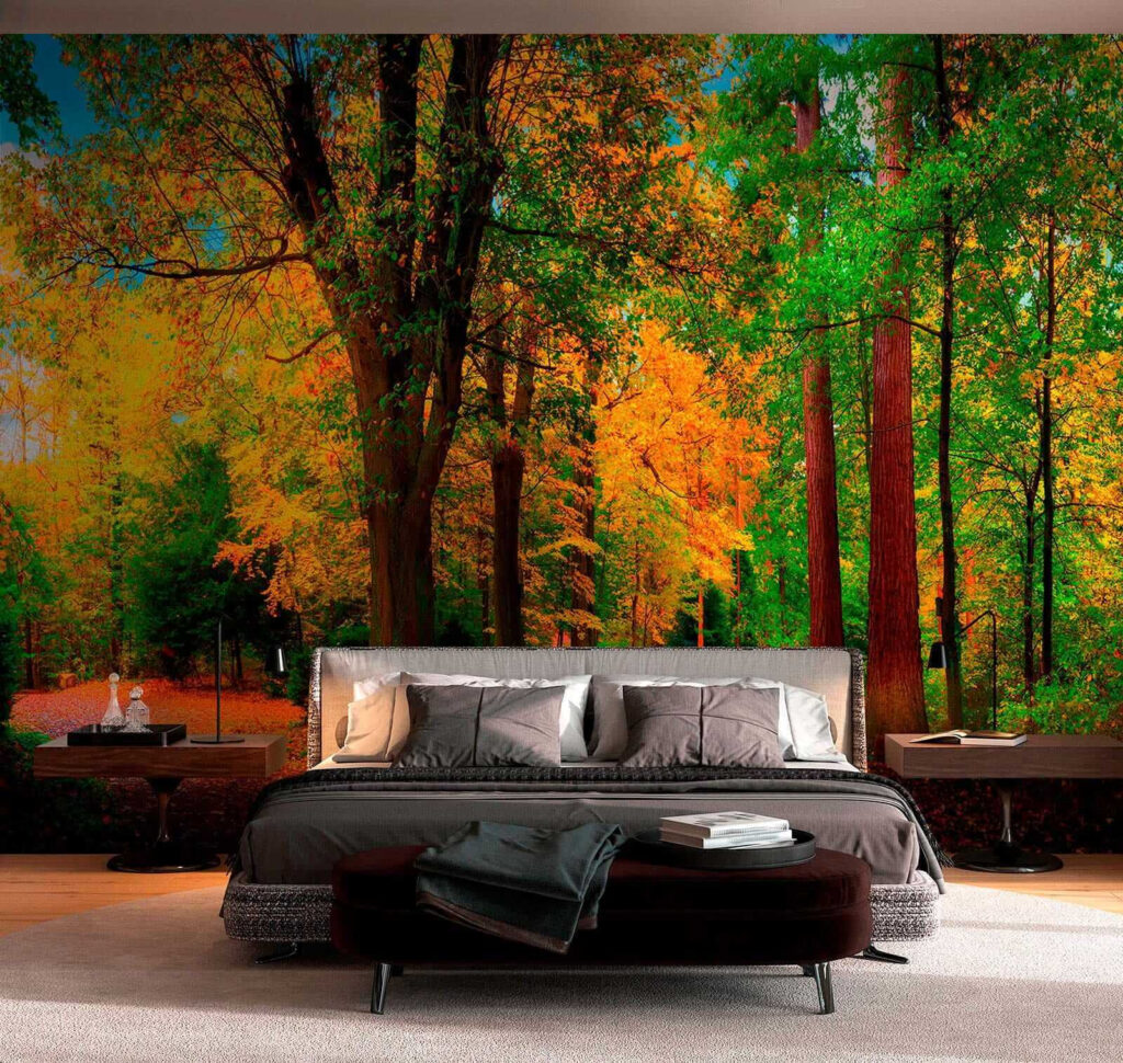 Een bocht door herfstlicht — interieur 3