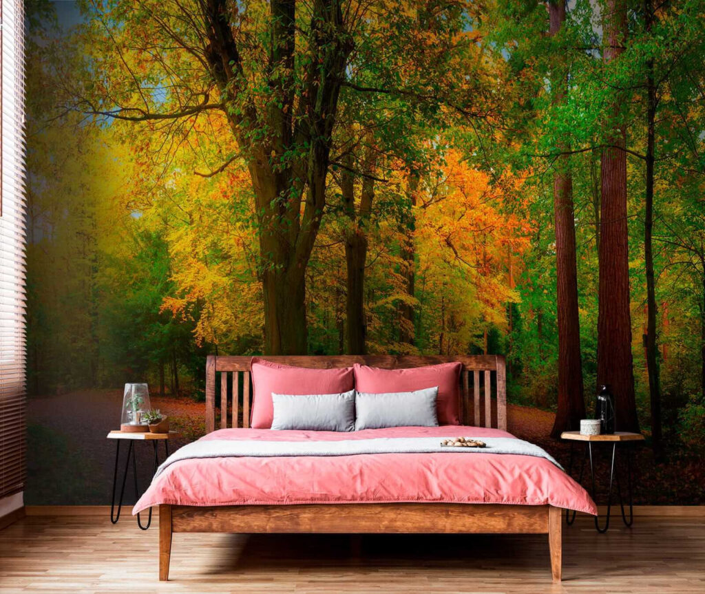 Een bocht door herfstlicht — interieur 4