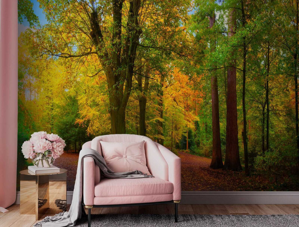 Een bocht door herfstlicht — interieur 7