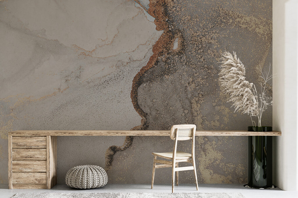 Zachte breuken met goudspatten — interieur 5