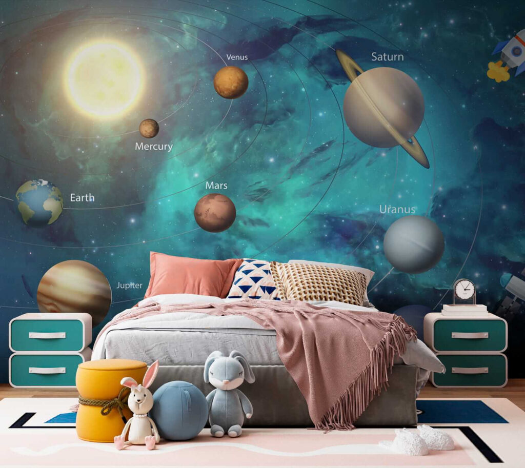 Planeten tussen raketten — interieur 2