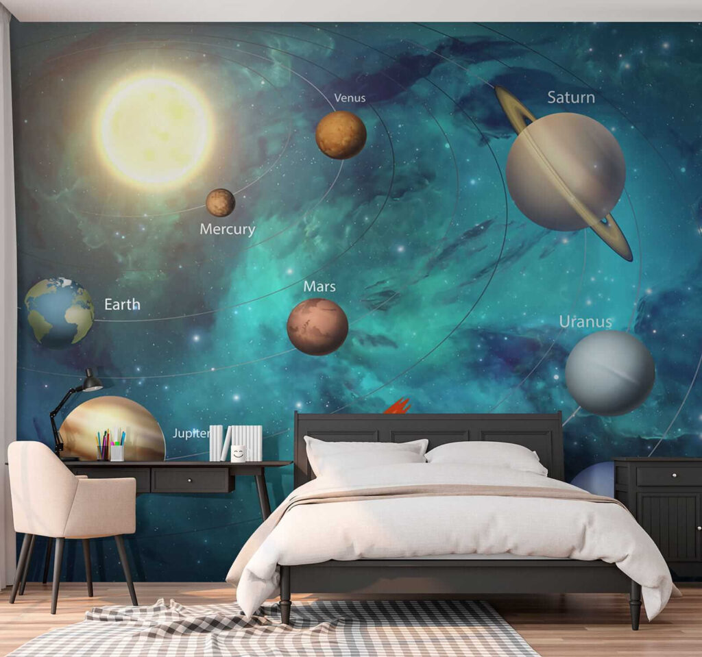 Planeten tussen raketten — interieur 3