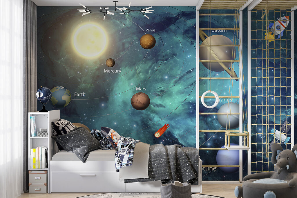Planeten tussen raketten — interieur 11