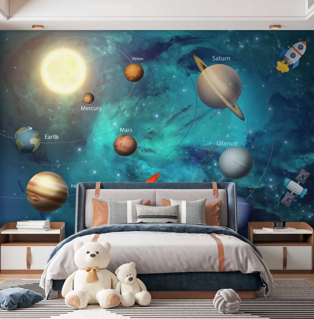 Planeten tussen raketten — interieur 6