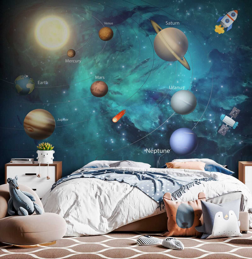 Planeten tussen raketten — interieur 8