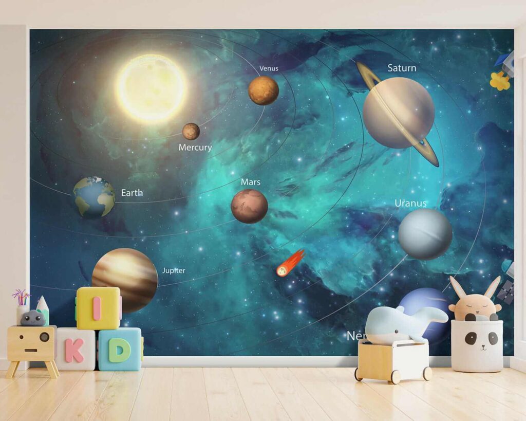 Planeten tussen raketten — interieur 10