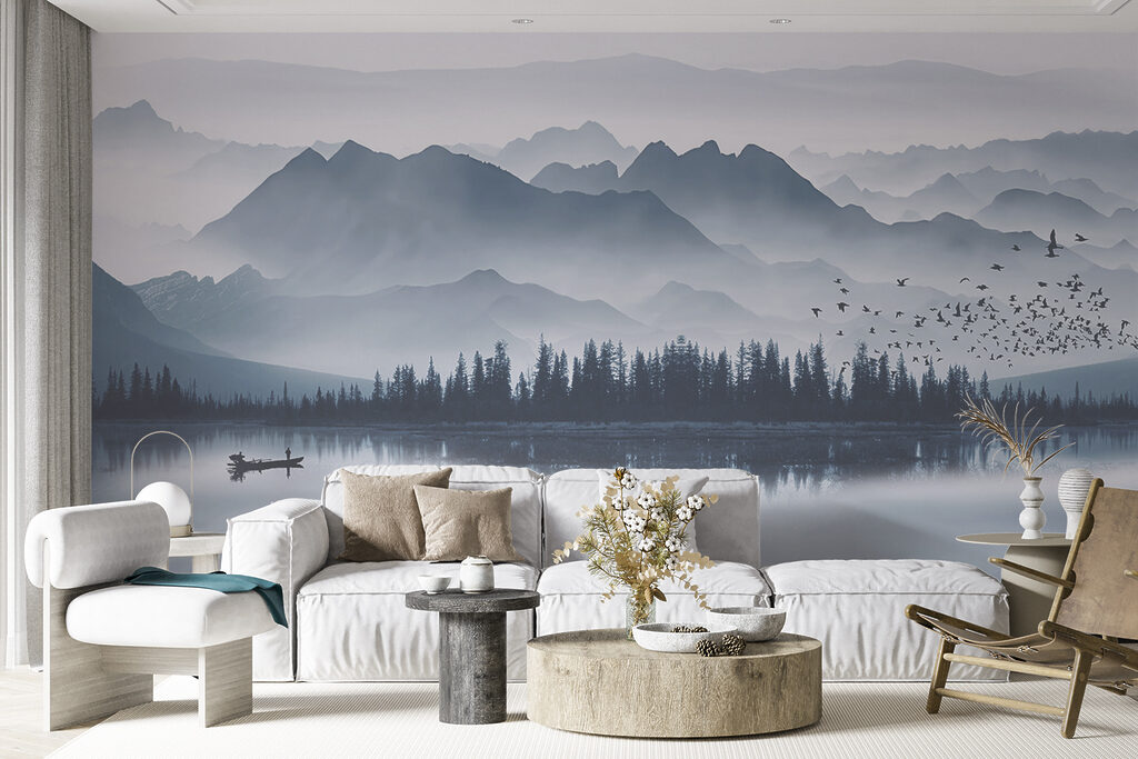 Bootje op een bergmeer — interieur 8