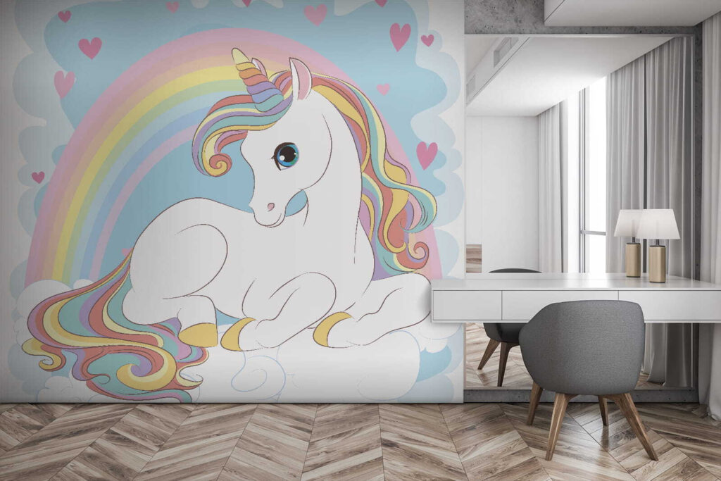 Eenhoorn onder de regenboog — interieur 2