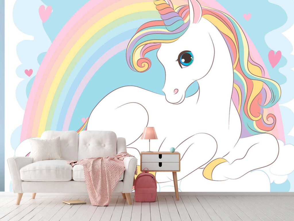 Eenhoorn onder de regenboog — interieur 3