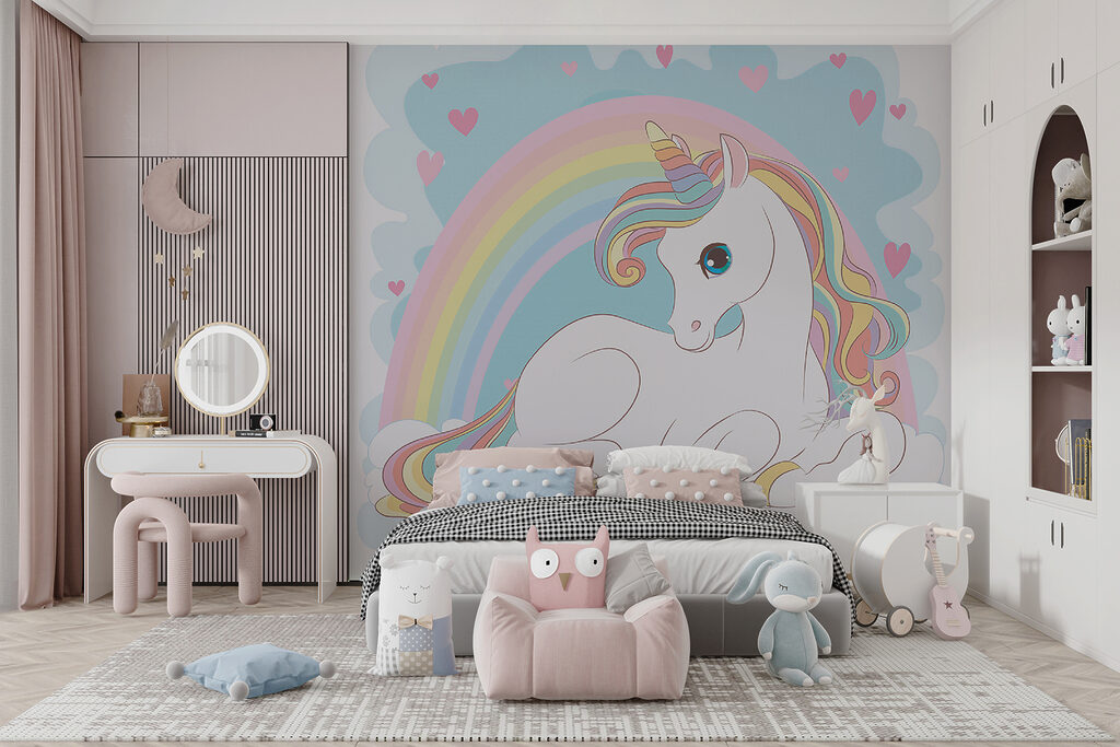 Eenhoorn onder de regenboog — interieur 4
